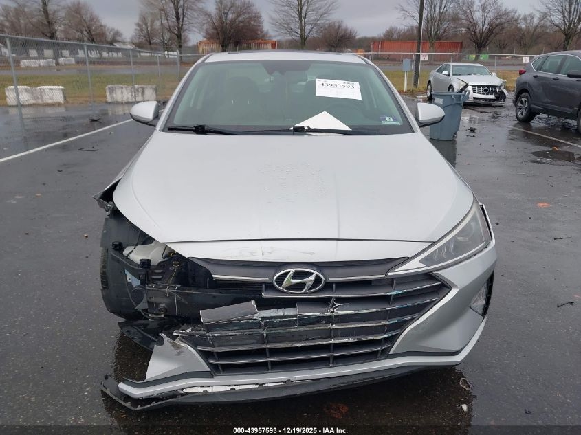 2019 Hyundai Elantra Value Edition VIN: KMHD84LF1KU849692 Lot: 43957593