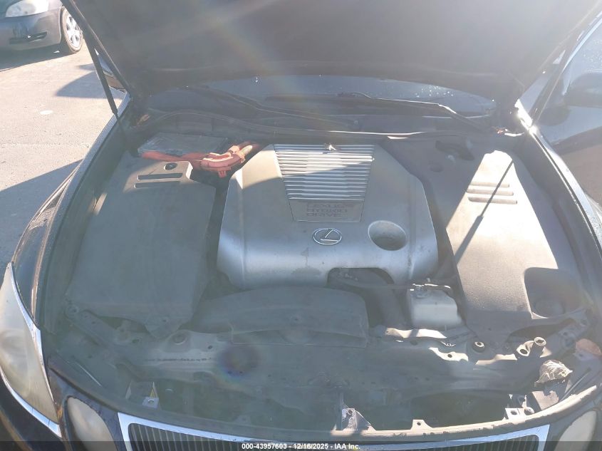 2007 Lexus Gs 450H VIN: JTHBC96S275011591 Lot: 43957603