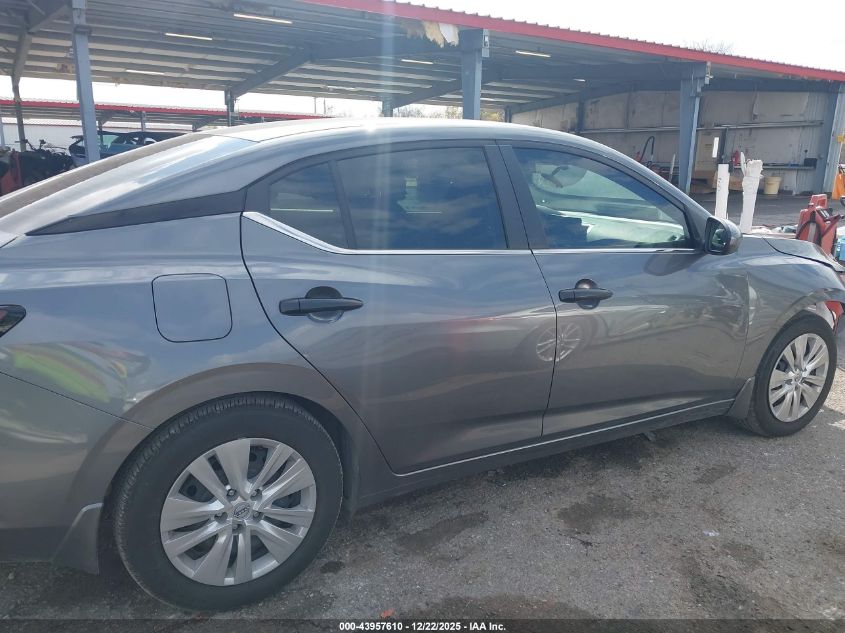 2025 Nissan Sentra S VIN: 3N1AB8BV8SY350459 Lot: 43957610