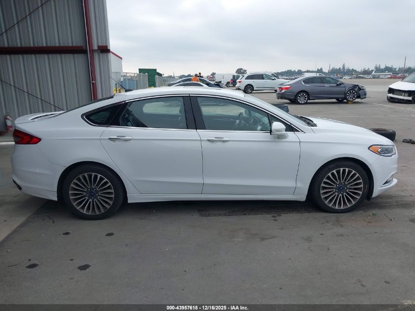 2018 Ford Fusion Titanium VIN: 3FA6P0D99JR234448 Lot: 43957618