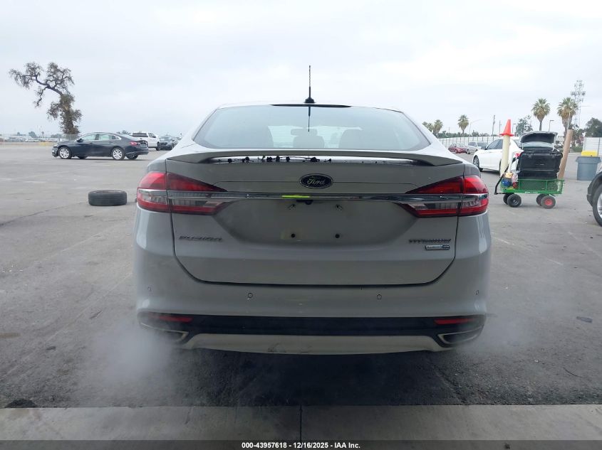 2018 Ford Fusion Titanium VIN: 3FA6P0D99JR234448 Lot: 43957618