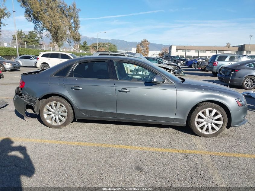 2014 Audi A4 2.0T Premium VIN: WAUAFAFL7EN016309 Lot: 43957629