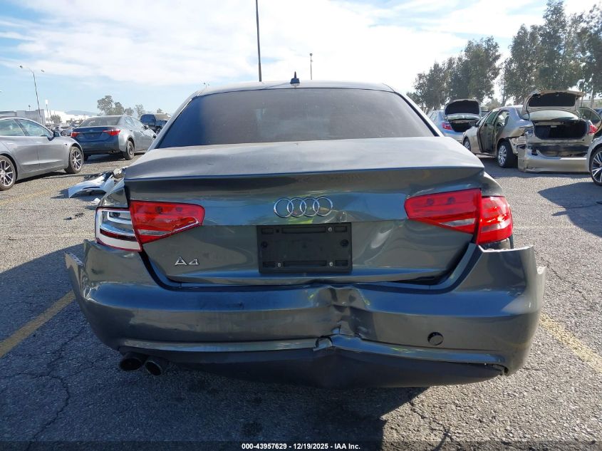 2014 Audi A4 2.0T Premium VIN: WAUAFAFL7EN016309 Lot: 43957629