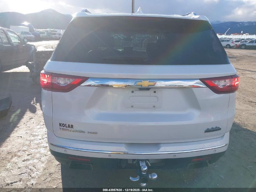 2018 Chevrolet Traverse High Country VIN: 1GNEVKKW0JJ221959 Lot: 43957630