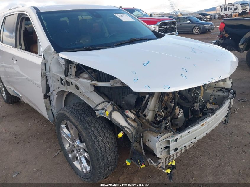 2018 Chevrolet Traverse High Country VIN: 1GNEVKKW0JJ221959 Lot: 43957630