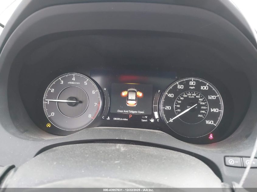 2020 Acura Rdx Advance Package VIN: 5J8TC2H72LL025195 Lot: 43957631