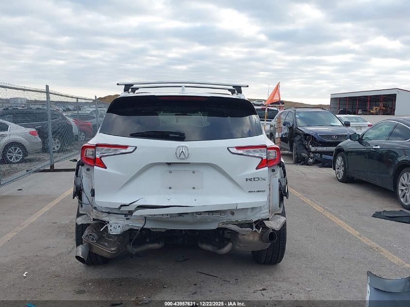 2020 Acura Rdx Advance Package VIN: 5J8TC2H72LL025195 Lot: 43957631