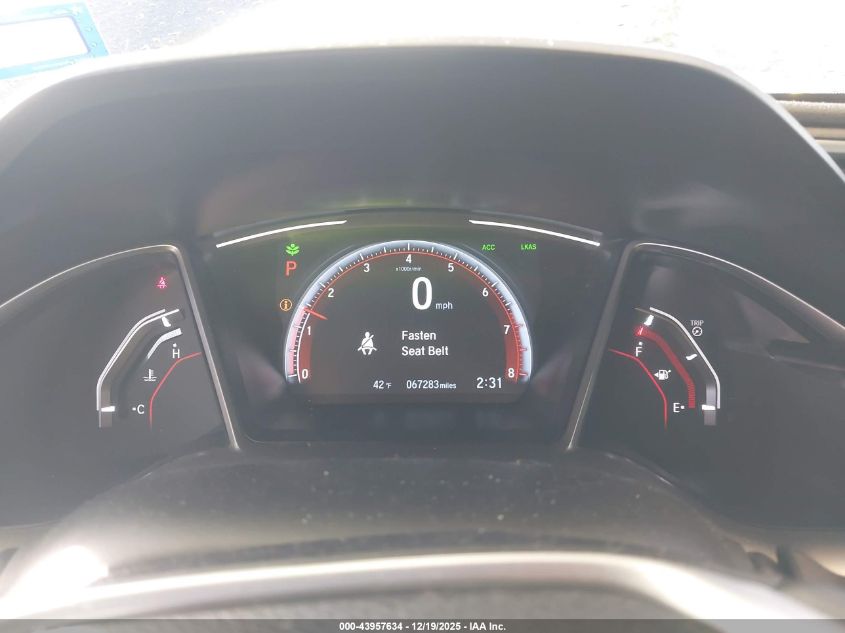 2021 Honda Civic Sport VIN: 19XFC2F8XME002653 Lot: 43957634