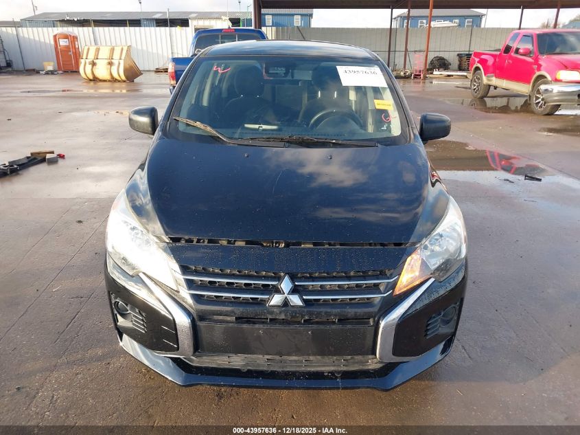 2022 Mitsubishi Mirage Es/Le VIN: ML32AUHJ5NH009332 Lot: 43957636