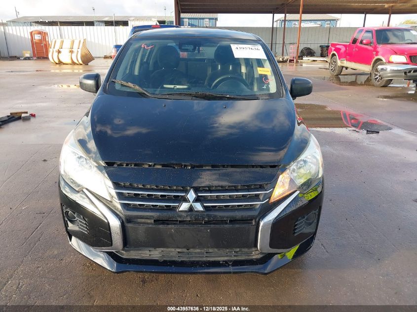 2022 Mitsubishi Mirage Es/Le VIN: ML32AUHJ5NH009332 Lot: 43957636