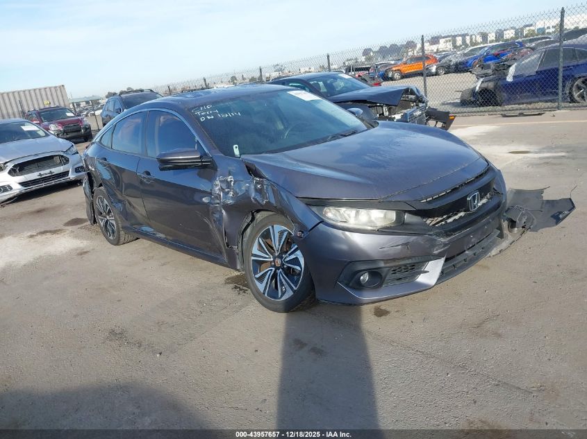 2016 Honda Civic Ex-T VIN: 2HGFC1F35GH660003 Lot: 43957657