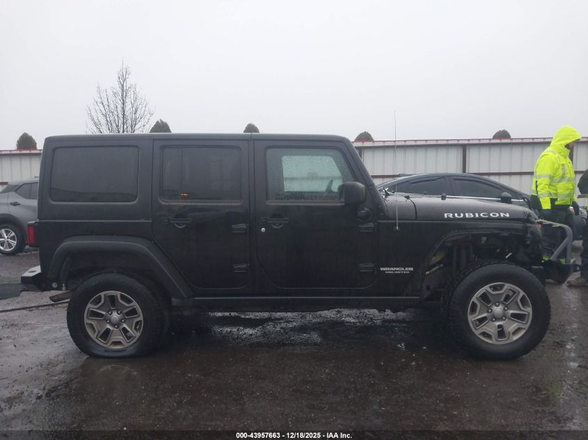 2017 Jeep Wrangler Unlimited Rubicon 4X4 VIN: 1C4BJWFG1HL616264 Lot: 43957663