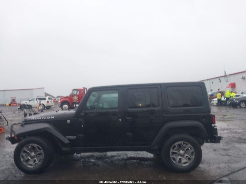 2017 Jeep Wrangler Unlimited Rubicon 4X4 VIN: 1C4BJWFG1HL616264 Lot: 43957663