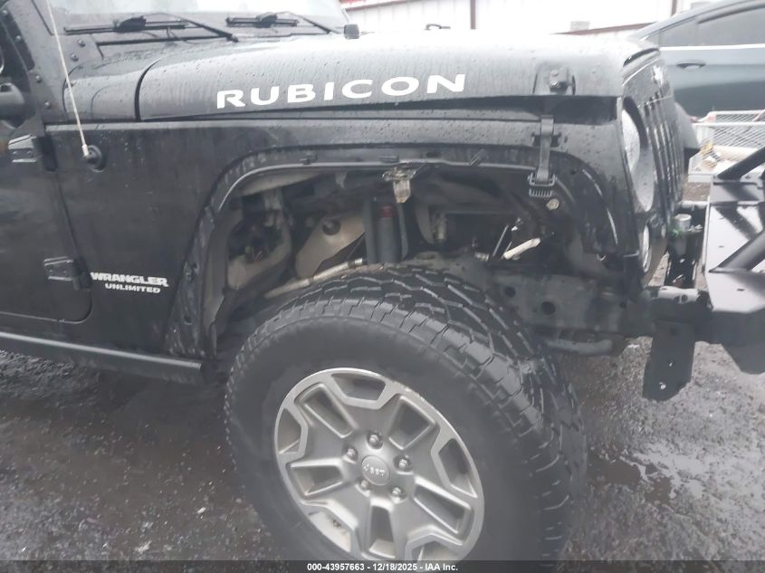 2017 Jeep Wrangler Unlimited Rubicon 4X4 VIN: 1C4BJWFG1HL616264 Lot: 43957663