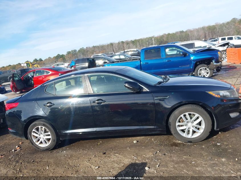 2013 Kia Optima Lx VIN: 5XXGM4A72DG240161 Lot: 43957664