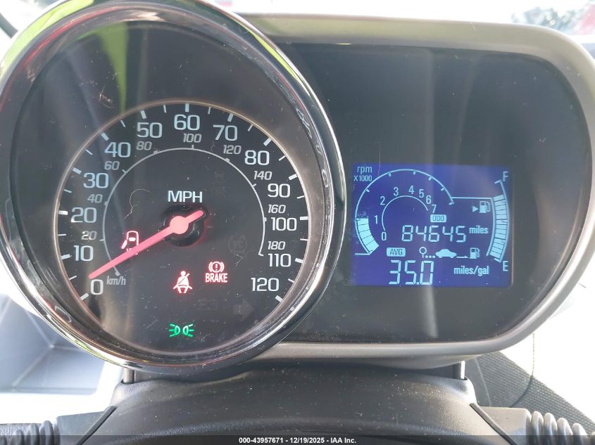 2015 Chevrolet Spark Ls Manual VIN: KL8CA6S96FC748079 Lot: 43957671