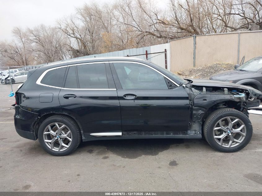 2020 BMW X3 xDrive30I VIN: 5UXTY5C05L9B17931 Lot: 43957673
