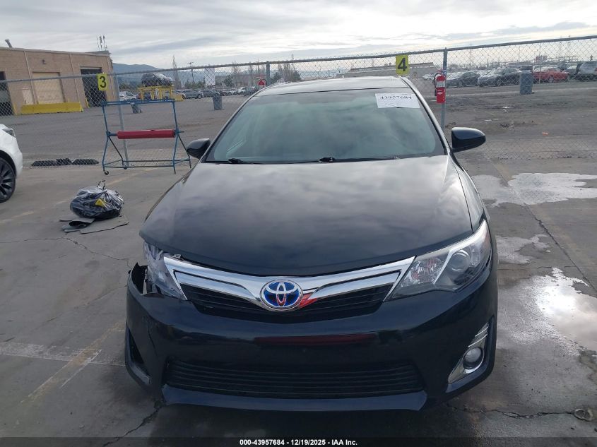 2012 Toyota Camry Hybrid Xle VIN: 4T1BD1FK9CU009400 Lot: 43957684