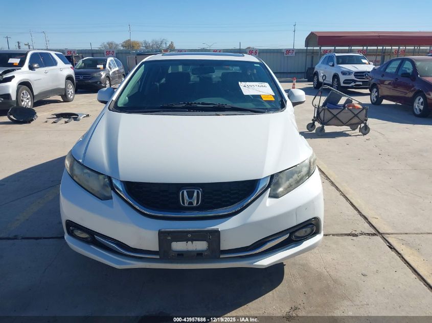 2013 Honda Civic Ex-L VIN: 19XFB2F98DE041883 Lot: 43957686