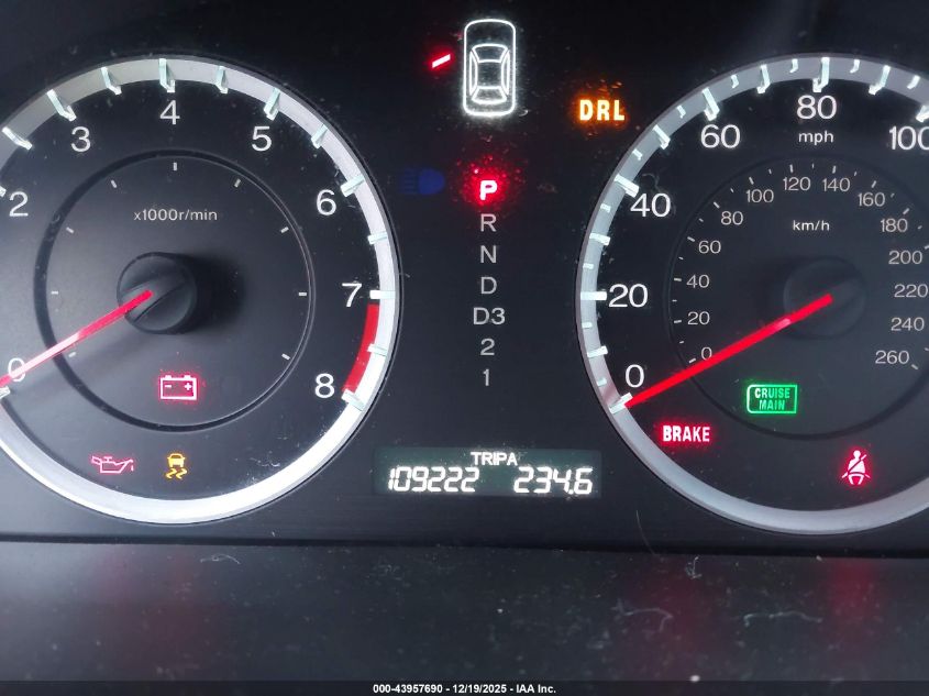 2012 Honda Accord 2.4 Ex VIN: 1HGCP2F73CA192037 Lot: 43957690