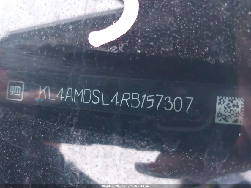 2024 Buick Encore Gx Sport Touring Fwd VIN: KL4AMDSL4RB157307 Lot: 43957698