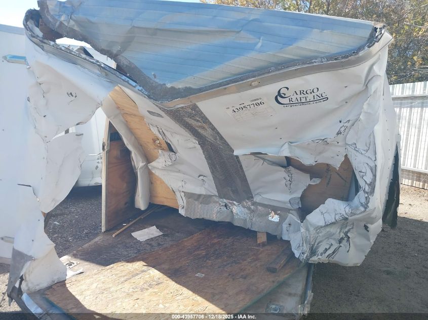 2018 Cargo Craft 18' Utility Trailer VIN: 4D6EB1826JC051331 Lot: 43957706