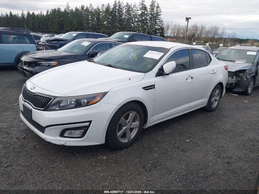 2015 Kia Optima Lx VIN: 5XXGM4A73FG440436 Lot: 43957717