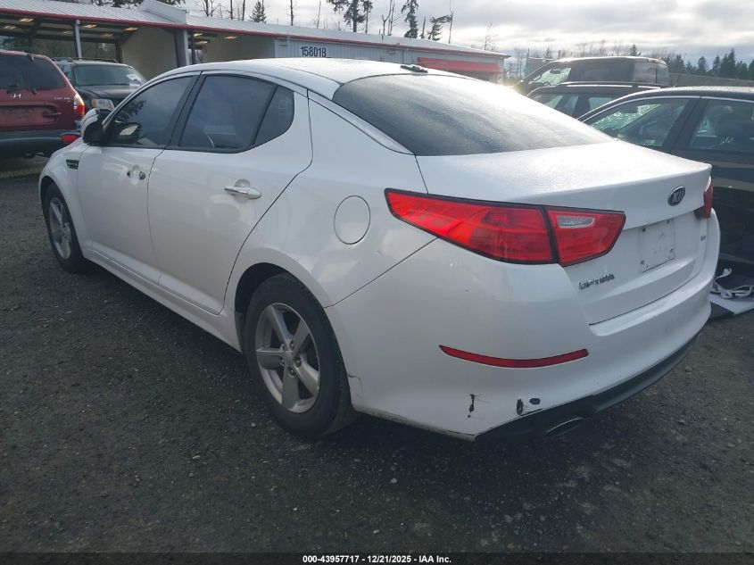 2015 Kia Optima Lx VIN: 5XXGM4A73FG440436 Lot: 43957717