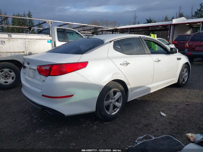 2015 Kia Optima Lx VIN: 5XXGM4A73FG440436 Lot: 43957717