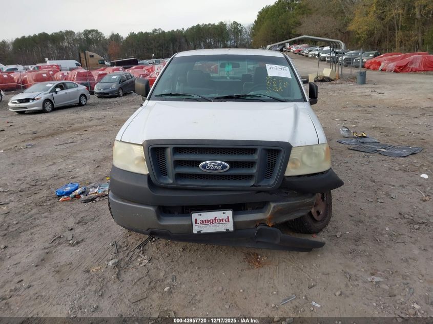2005 Ford F-150 Stx/Xl/Xlt VIN: 1FTRX12W25NA90899 Lot: 43957720