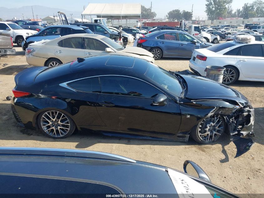 2015 Lexus Rc 350 VIN: JTHHE5BCXF5004382 Lot: 43957723