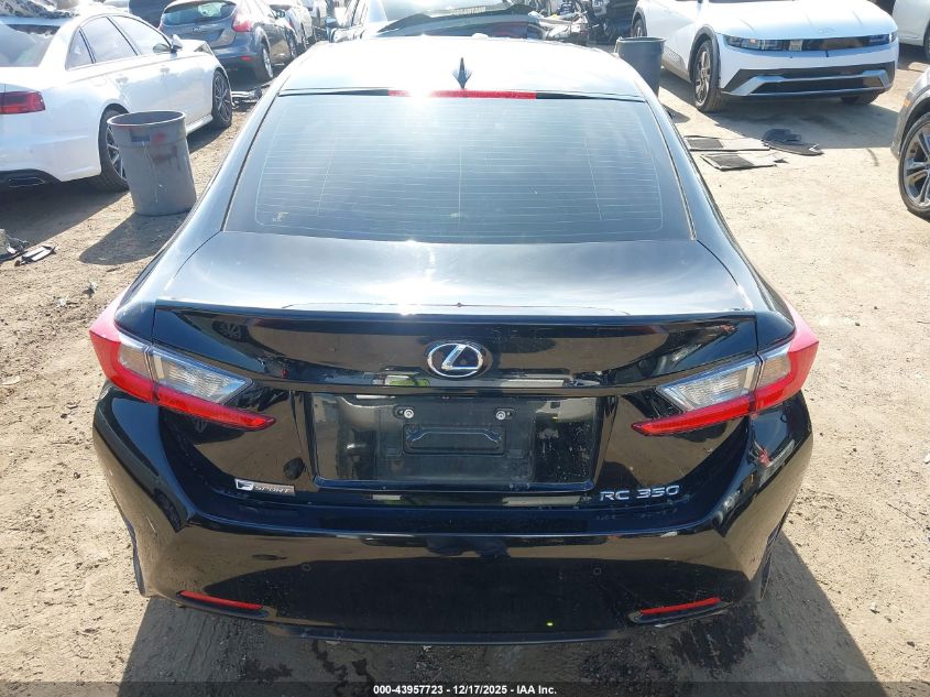 2015 Lexus Rc 350 VIN: JTHHE5BCXF5004382 Lot: 43957723