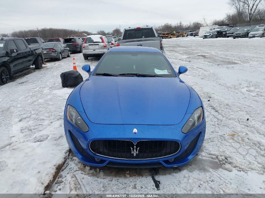 2013 Maserati Granturismo Mc/Sport VIN: ZAM45VLAXD0070630 Lot: 43957727