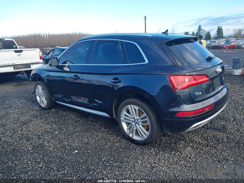 Vin: wa1bnafyxj2210568, lot: 44453372, audi q5 2.0t premium/2.0t tech premium 20183