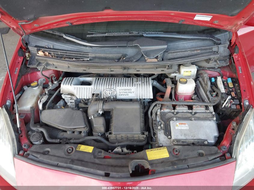 2010 Toyota Prius Ii VIN: JTDKN3DU3A0185221 Lot: 43957731