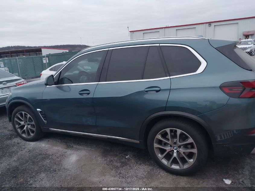 2025 BMW X5 xDrive40I VIN: 5UX23EU07S9000243 Lot: 43957734