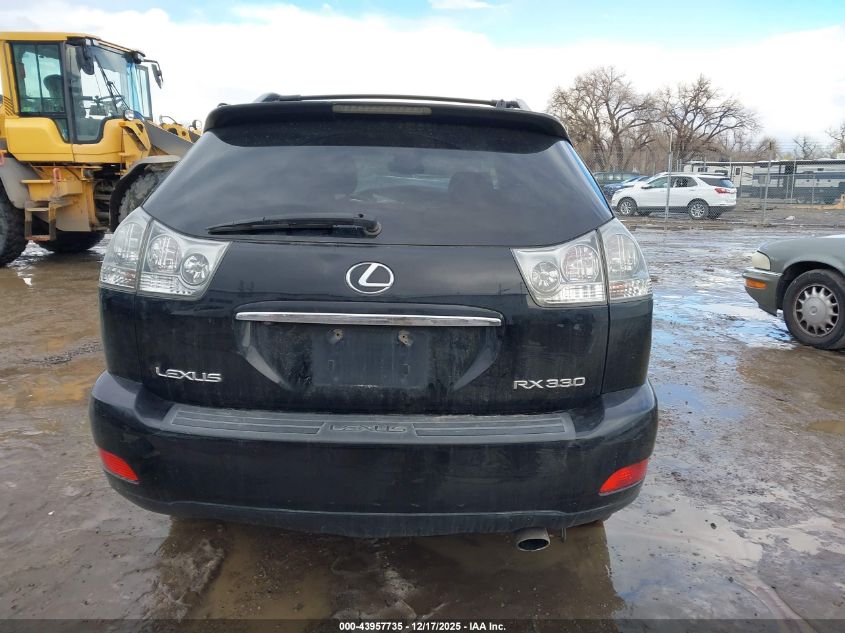 2005 Lexus Rx 330 VIN: JTJHA31U150075202 Lot: 43957735