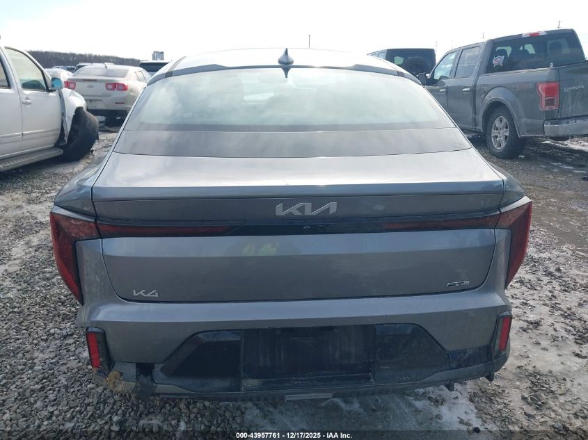 2025 Kia K4 Gt-Line VIN: 3KPFW4DE9SE048676 Lot: 43957761