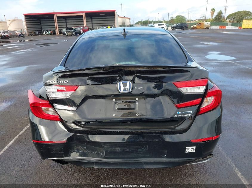 2022 Honda Accord Hybrid Sport VIN: 1HGCV3F21NA016932 Lot: 43957763