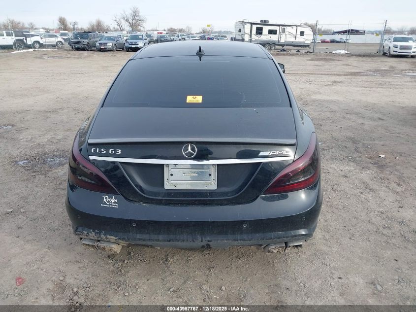 2014 Mercedes-Benz Cls 63 Amg 4Matic VIN: WDDLJ9CB4EA106471 Lot: 43957767