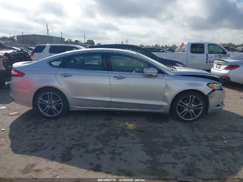 2016 Ford Fusion Titanium VIN: 3FA6P0K96GR279410 Lot: 43957770