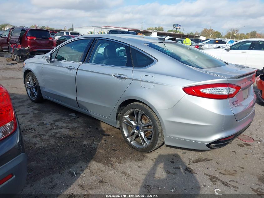2016 Ford Fusion Titanium VIN: 3FA6P0K96GR279410 Lot: 43957770