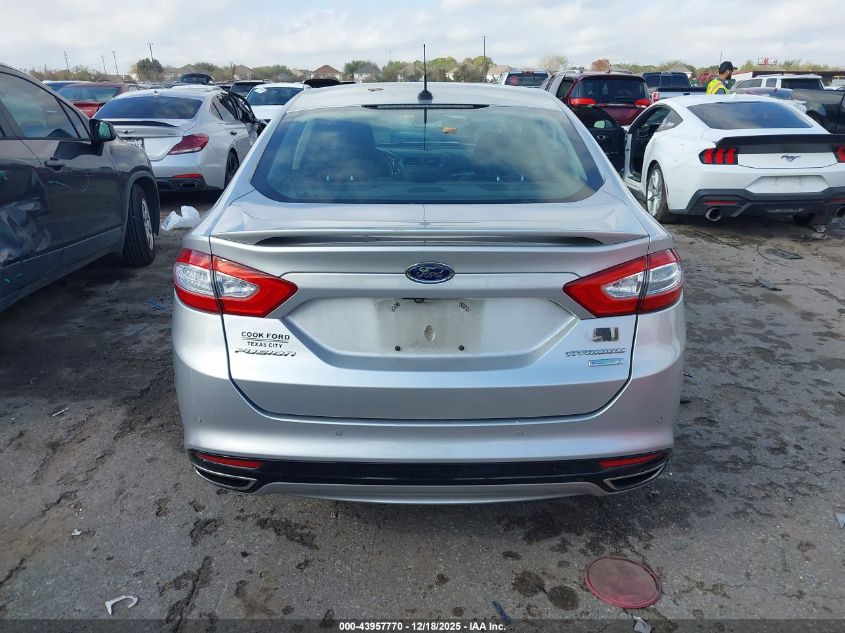 2016 Ford Fusion Titanium VIN: 3FA6P0K96GR279410 Lot: 43957770