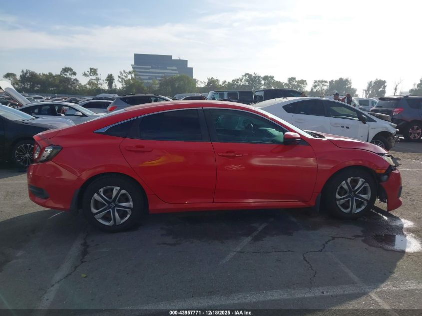 2016 Honda Civic Lx VIN: 2HGFC2F58GH560209 Lot: 43957771