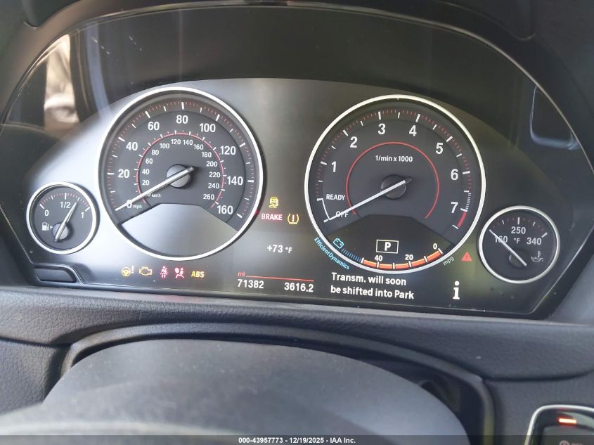2017 BMW 340I VIN: WBA8B3C57HK777228 Lot: 43957773