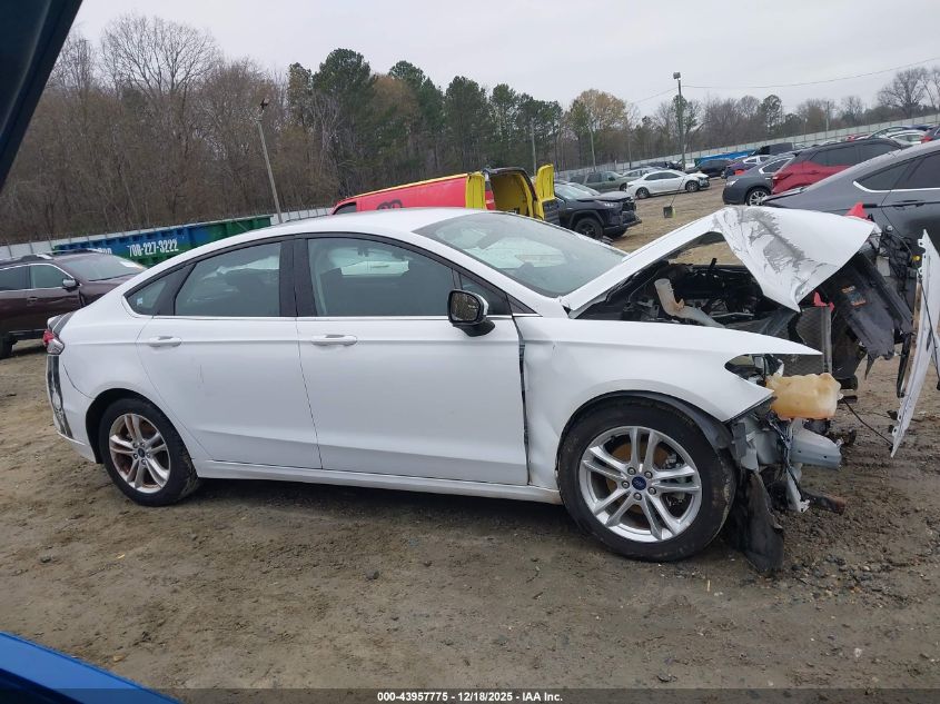 2018 Ford Fusion Se VIN: 3FA6P0HD5JR283354 Lot: 43957775
