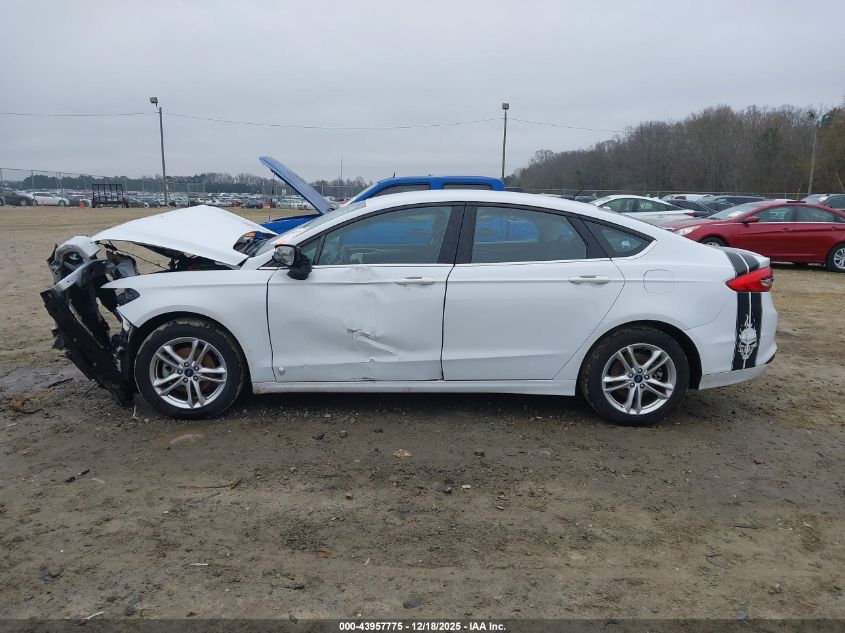 2018 Ford Fusion Se VIN: 3FA6P0HD5JR283354 Lot: 43957775