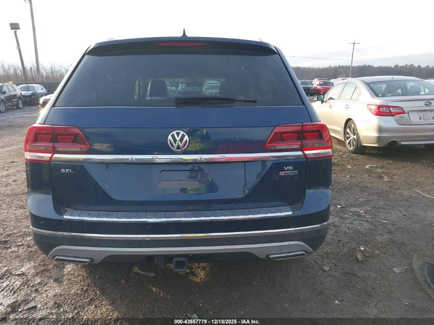 2018 Volkswagen Atlas 3.6L V6 Sel VIN: 1V2MR2CA5JC558478 Lot: 43957779