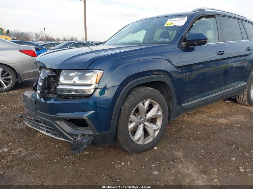 2018 Volkswagen Atlas 3.6L V6 Sel VIN: 1V2MR2CA5JC558478 Lot: 43957779