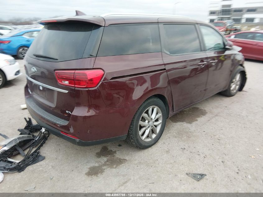 2020 Kia Sedona Ex VIN: KNDMB5C13L6575160 Lot: 43957785